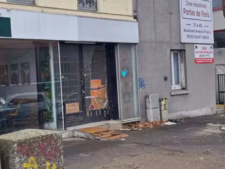 vente commerce 2 pièces 260 m² saint-denis (93200)