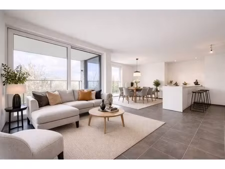 nieuwbouwappartement op de 1ste verdieping met 2 slaapkamers  terras én garage