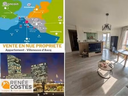 appartement en viager 2 pièces 55 m²