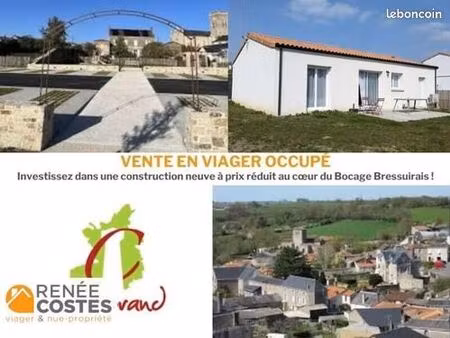 maison en viager 3 pièces 75 m²