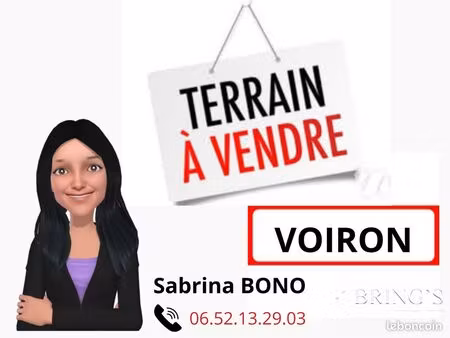 terrain 720 m² voiron