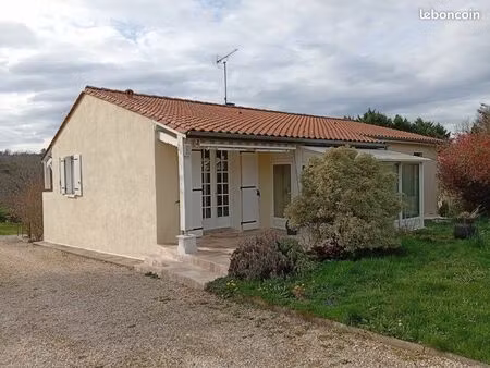 maison spacieuse 126 m2 - grand terrain 2600m2 - garage