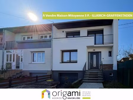 achat maison 5 pièces 104m² illkirch graffenstaden 67400