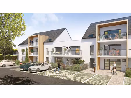 vente appartement 2 pièces 41 m² saint-évarzec (29170)