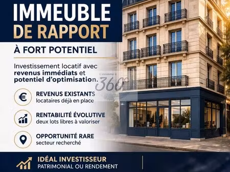 immeuble de rapport composé de 6 lots