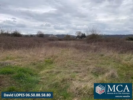 vente terrain 945 m² saint-magne-de-castillon (33350)