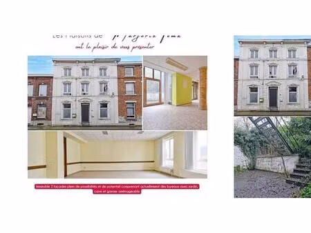 surface commerciale à vendre à rue du rempart 27 châtelet (vbe03743)