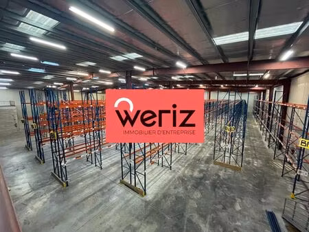 location entrepôt 496 m² à 4 136 m²