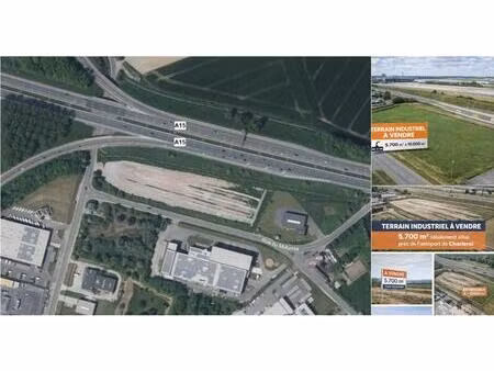 terrain à bâtir à vendre de 5758 m² à fleurus (vbe03782)