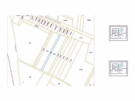 terrain agricole à vendre de 1550 m² à rijkhoven (rbv59720)