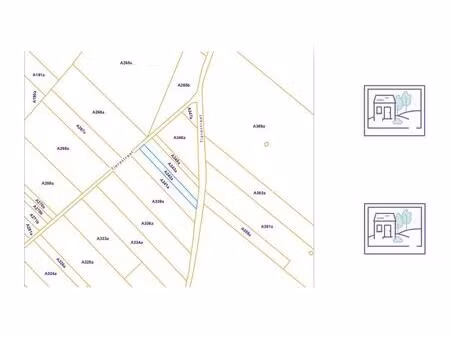 terrain agricole à vendre de 1229 m² à diets-heur (rbv59709)