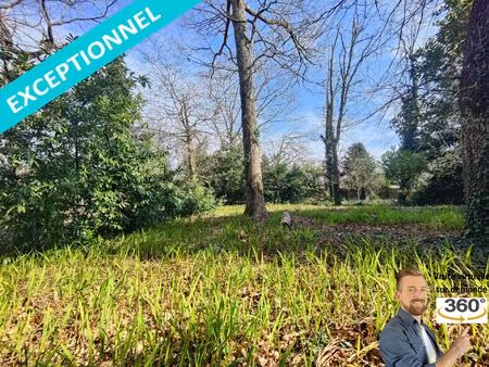 vente terrain 2700 m² seyresse (40180)