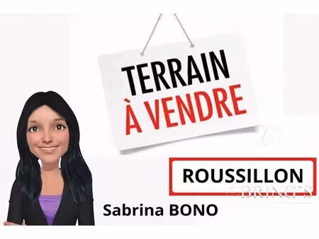 en vente terrain non constructible – 71 500 € |roussillon