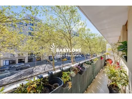boulogne 2 pieces 42 m2 avec balcon et cave -lumineux