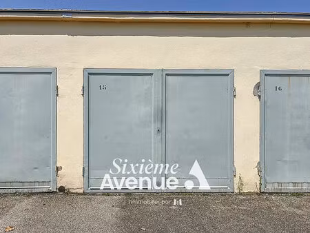 parking / box decines charpieu 16 m2