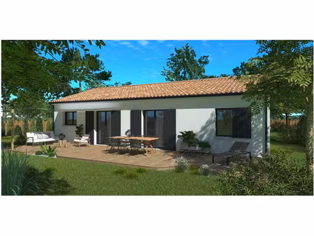 vente maison à construire 80 m² listrac-médoc (33480)