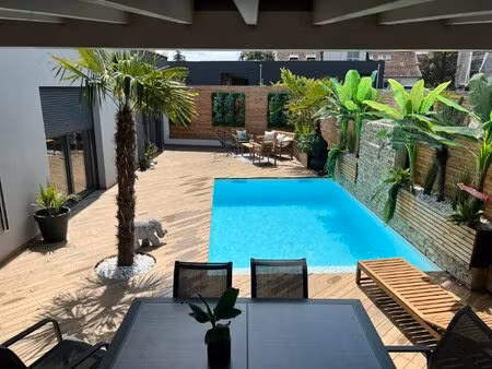 a ingersheim  maison individuelle de 2023 de 147 m2 sur un terrain de 320 m2 avec piscine