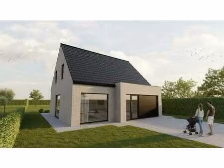 nieuw te bouwen open bebouwing te grimbergen