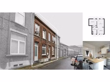 maison à vendre avec terrasse et 3 chambres   châtelet (vbe03781)