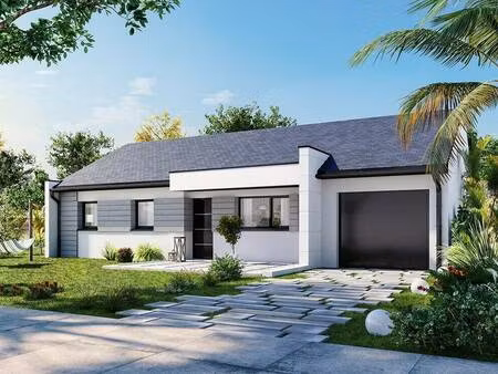 terrain avec maison neuve à vendre