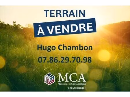 terrain constructible viabilisé à vendre