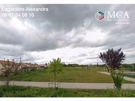 terrain constructible à vendre