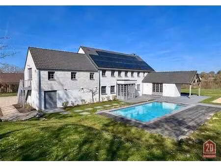 bonnivers - 2d : villa 4 chambres  avec 1 espace professionn