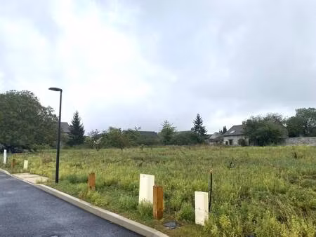 terrain constructible viabilisé à vendre
