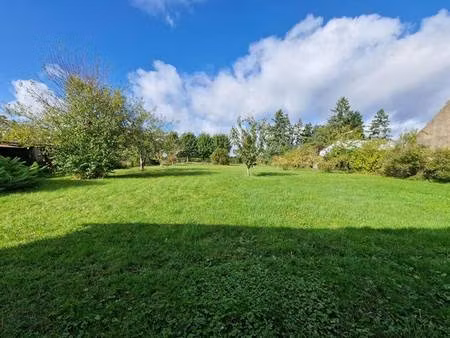 terrain constructible à vendre