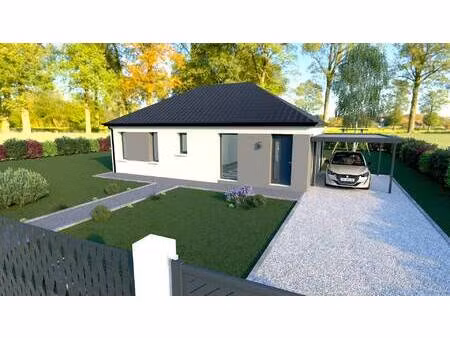 terrain avec maison neuve à vendre