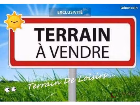 terrain constructible viabilisé à vendre