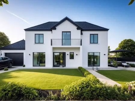 terrain avec maison neuve à vendre