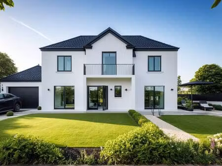 terrain avec maison neuve à vendre