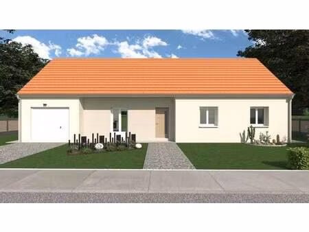 terrain avec maison neuve à vendre