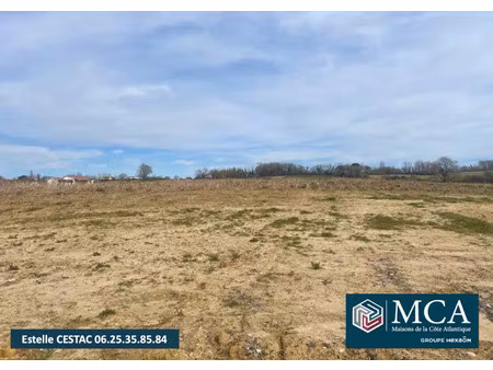 vente terrain 631 m² arancou (64270)
