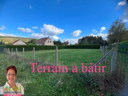 terrain constructible à vendre