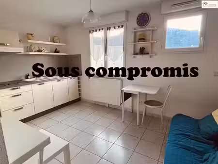 vente appartement 1 pièce 19.29 m² à echirolles (38130)  50 000 €