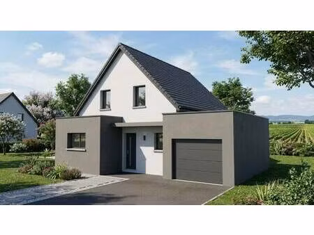 terrain avec maison neuve à vendre