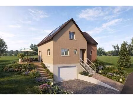 terrain avec maison neuve à vendre