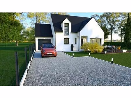 terrain avec maison neuve à vendre