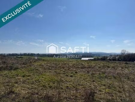 terrain constructible viabilisé à vendre