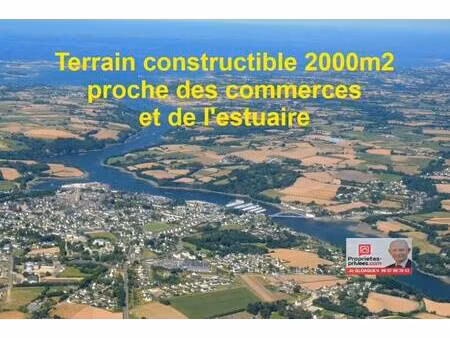 terrain constructible à vendre