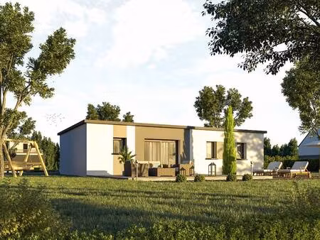 terrain avec maison neuve à vendre