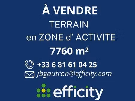 terrain constructible à vendre