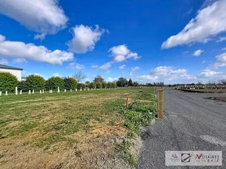 terrain constructible viabilisé à vendre