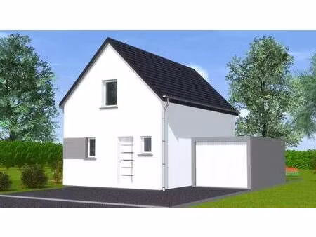 terrain avec maison neuve à vendre