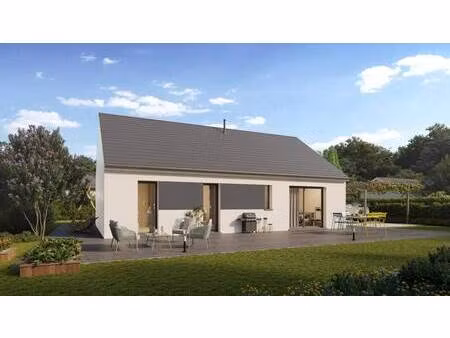 terrain avec maison neuve à vendre