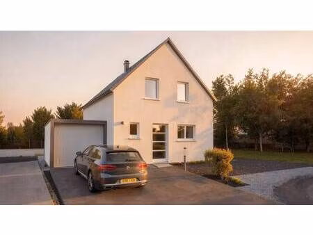 terrain avec maison neuve à vendre