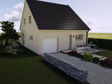 terrain avec maison neuve à vendre