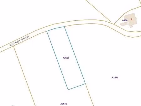 terrain à vendre à kaster € 5.572 (lmoha) - debakker & vanquickenborne | zimmo